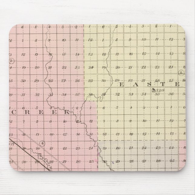 Pierce Landkreis, Nebraska Mousepad (Vorne)