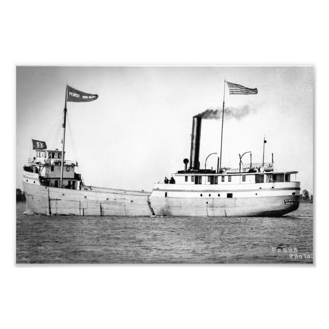 Pierce McLouth, Dampfgarer der Great Lakes Fotodruck (Vorne)
