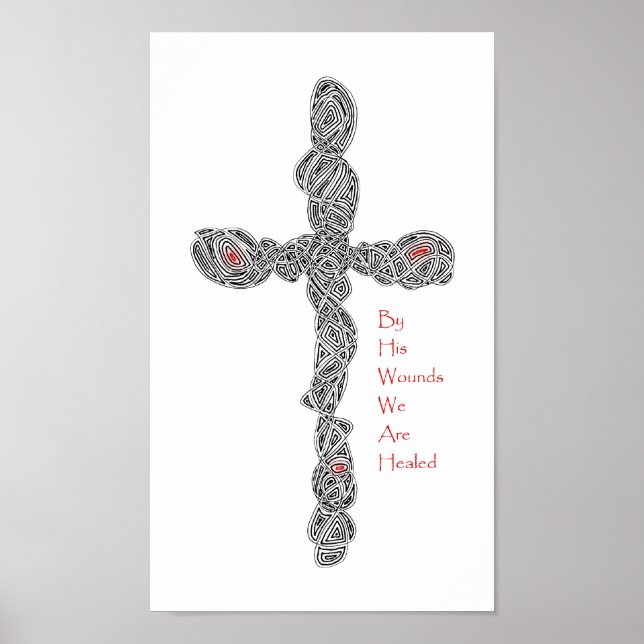 Pierced - Isaiah 53:5b Poster (Vorne)
