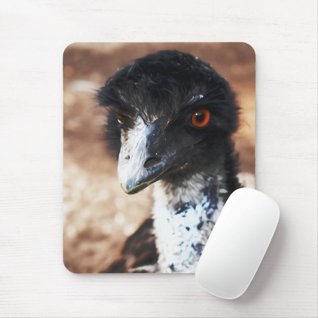 Piercing Eyes of the Outback Mousepad (Mit Mouse)