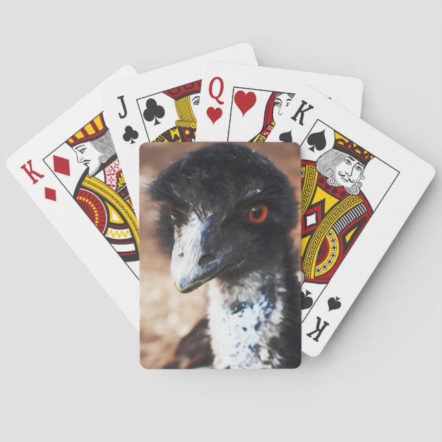 Piercing Eyes of the Outback Spielkarten (Rückseite)