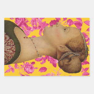 Piero del Pollaiuolo, Portrait einer jungen Frau Geschenkpapier Set