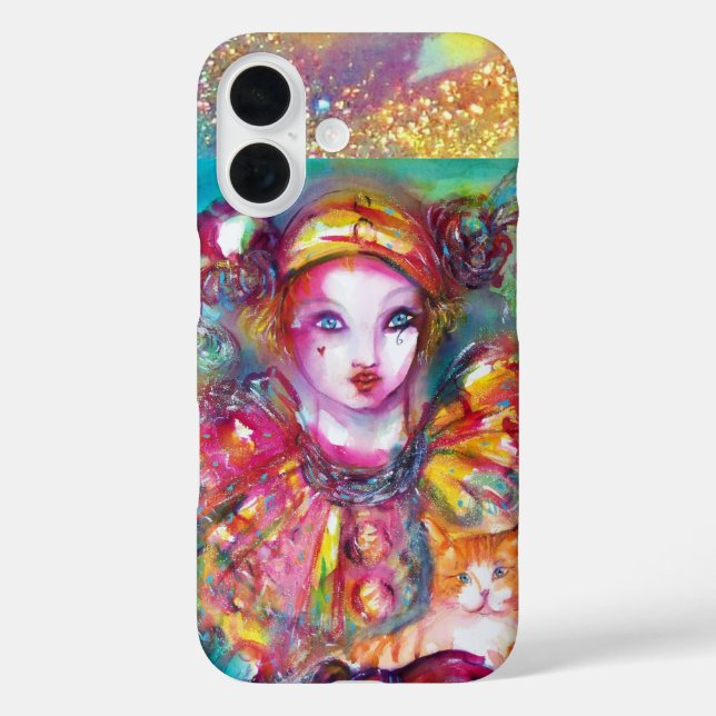 PIERO MIT Venezianischer Maskenmaske iPhone 16 Hülle (Rückseite)