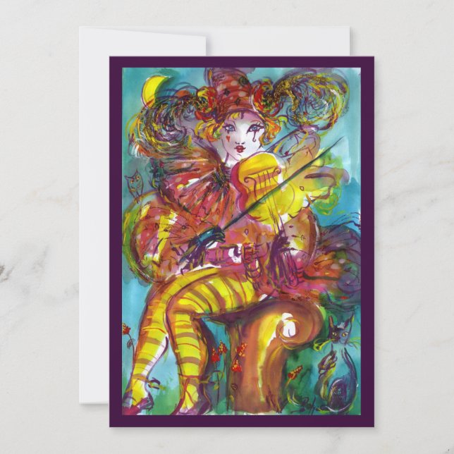 PIERO / Venezianische Karnevalabend Ankündigung (Vorderseite)