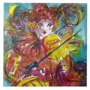 PIERO / Venezianische Karnevalabend Fliese