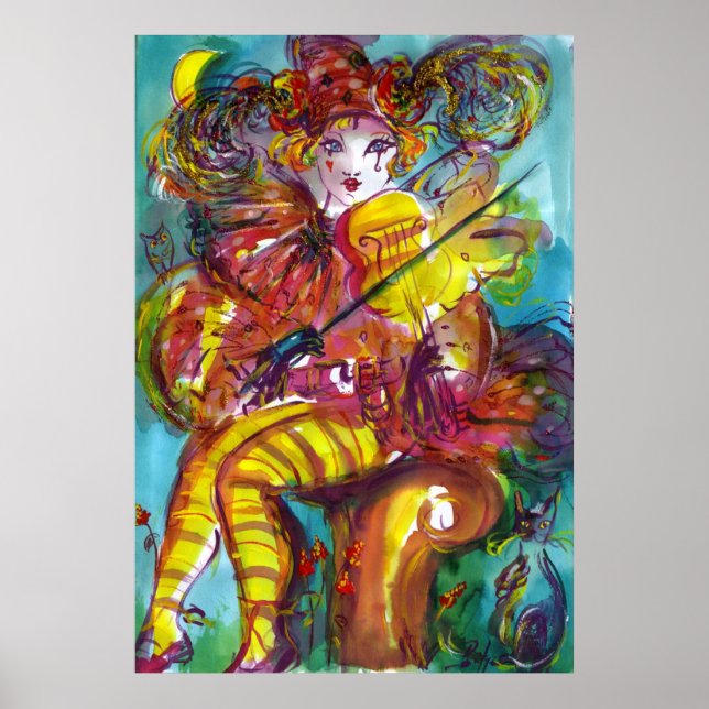 PIERO/Venezianische Karnevalstunde Poster (Vorne)