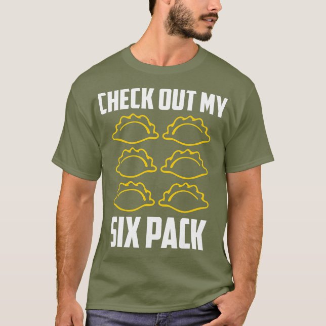 Pierogi 6 Pack Polnische Kultur für polnischen Koc T-Shirt (Vorderseite)