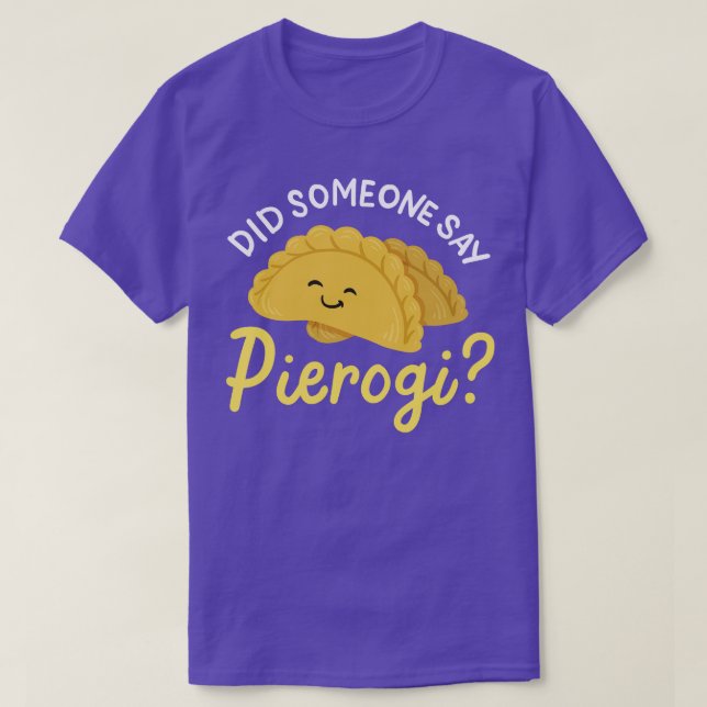 Pierogi Kielbasa Polnisch Kawaii T-Shirt (Design vorne)
