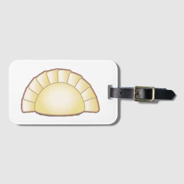 Pierogi Luggage Tag Gepäckanhänger (Vorderseite (Horizontal))