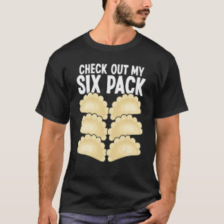 Pierogi Making Karo aus meinem Sixpack Traditionel T-Shirt