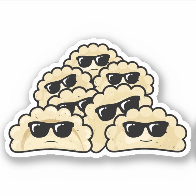 Pierogi Squad, Pierogi Lover, Pierogies Polish Aufkleber (Vorderseite)