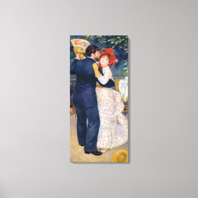 Pierre A Renoir A Dance in the Country Leinwanddruck (Vorderseite)