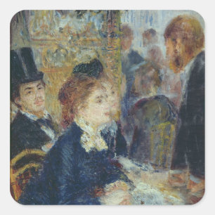 Pierre A Renoir   Am Kap? Quadratischer Aufkleber