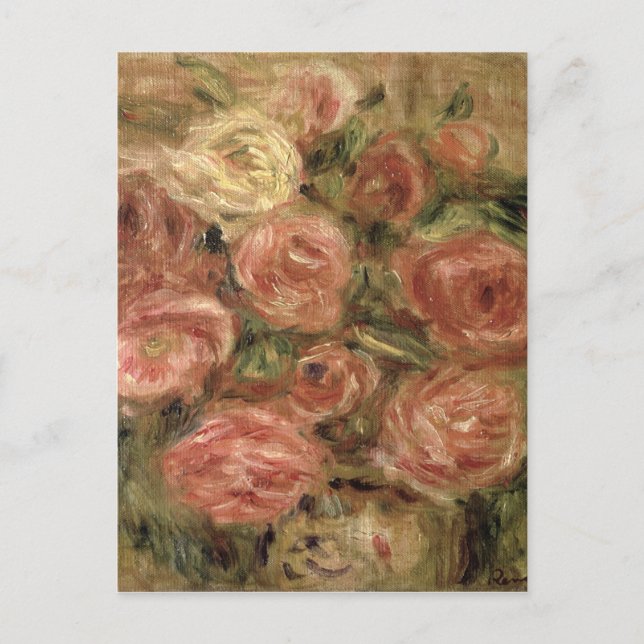 Pierre A Renoir | BLUME Postkarte (Vorderseite)