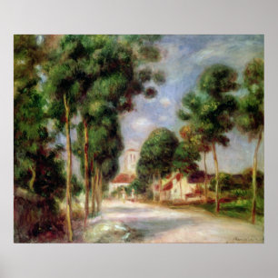 Pierre A Renoir   Der Weg nach Essoyes Poster