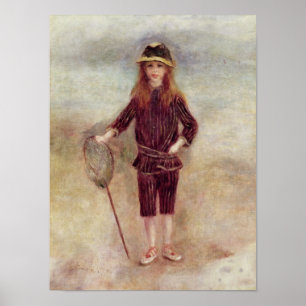 Pierre A Renoir Die kleine Fischer Poster