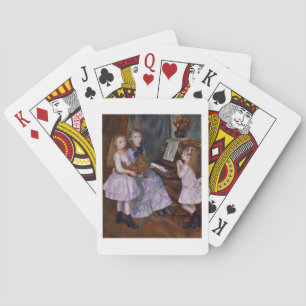Pierre A Renoir Die Töchter von Catulle Mendes Spielkarten