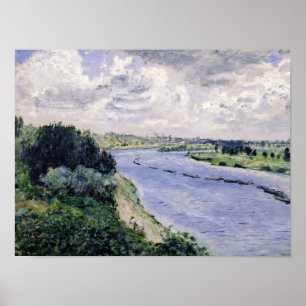 Pierre A Renoir   Fässer an der Seine Poster