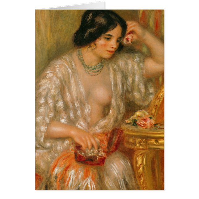 Pierre A Renoir | Gabrielle mit Schmuck (Vorne)