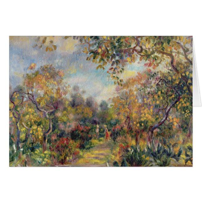 Pierre A Renoir | Landschaft in Beaulieu (Vorderseite (Horizontal))