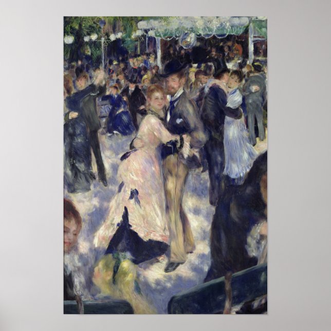 Pierre A Renoir | Le Moulin de la Galette Poster (Vorne)