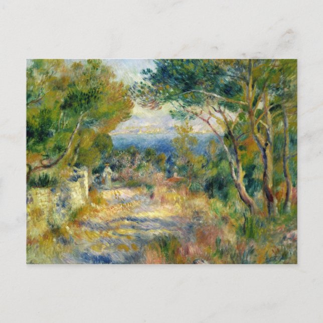 Pierre A Renoir | L'Estaque Postkarte (Vorderseite)
