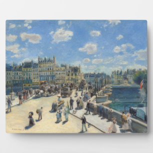 Pierre A Renoir Pont Neuf, Paris Fotoplatte