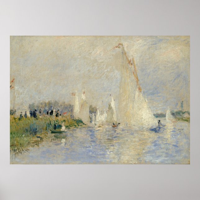 Pierre A Renoir Regatta at Poster (Vorne)