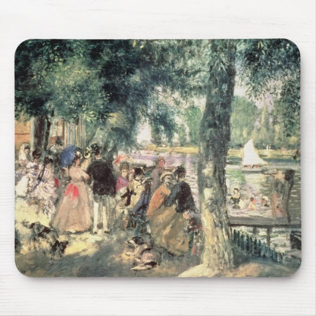 Pierre A Renoir | Seinenbaden  Mousepad (Vorne)