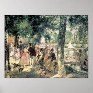 Pierre A Renoir Seinenbaden Poster