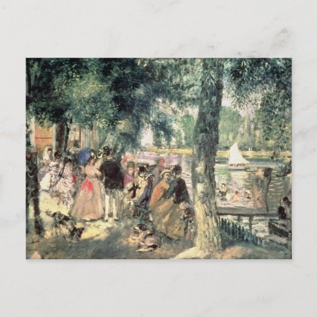 Pierre A Renoir | Seinenbaden Postkarte (Vorderseite)