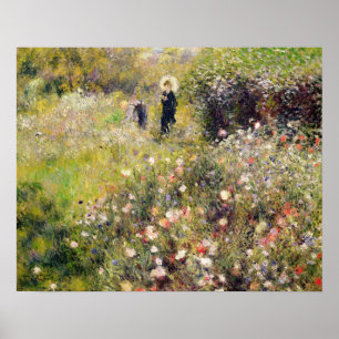 Pierre A Renoir Sommerlandschaft Poster