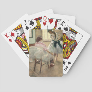 Pierre A Renoir   Tanzunterricht Spielkarten