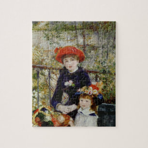 Pierre A Renoir   Zwei Schwestern oder auf der Ter