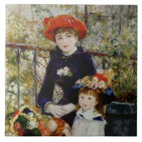 Pierre A Renoir | Zwei Schwestern oder auf der Ter