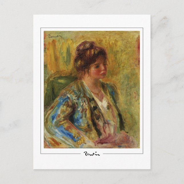 Pierre-Auguste Renoir #139-3 - Fine Art Postcard Postkarte (Vorderseite)