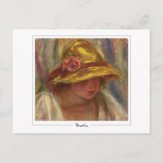 Pierre-Auguste Renoir #152-3 - Fine Art Postcard Postkarte (Vorderseite)