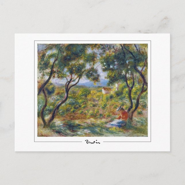 Pierre-Auguste Renoir #186 - Carte postale d'art (Devant)