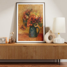 Pierre-Auguste Renoir 1889 Blumen-Vase