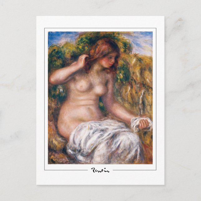 Pierre-Auguste Renoir #18-3 - Fine Art Postcard Postkarte (Vorderseite)