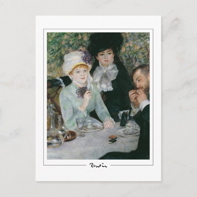 Pierre-Auguste Renoir #22-3 - Fine Art Postcard Postkarte (Vorderseite)