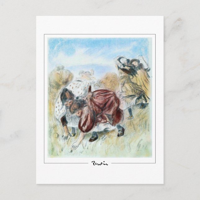 Pierre-Auguste Renoir #24-3 - Fine Art Postcard Postkarte (Vorderseite)