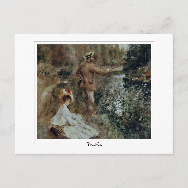 Pierre-Auguste Renoir #570-3 - Fine Art Postcard Postkarte (Vorderseite)