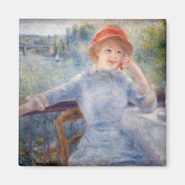 Pierre Auguste Renoir - Alphonsine Fournaise Magnet (Vorne)