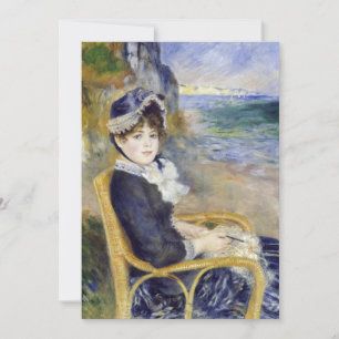 Pierre-Auguste Renoir - Am Meer Dankeskarte