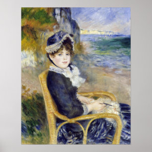 Pierre-Auguste Renoir - Am Meer Poster