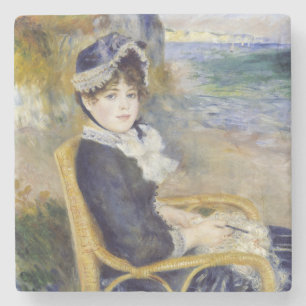 Pierre-Auguste Renoir - Am Meer Steinuntersetzer