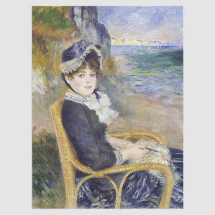 Pierre-Auguste Renoir - Am Meeresufer Seidenpapier