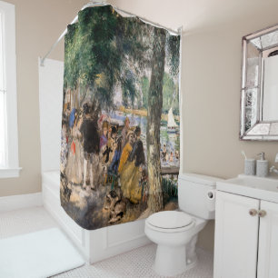 Pierre-Auguste Renoir - Baden an der Seine Duschvorhang