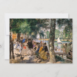 Pierre-Auguste Renoir - Baden an der Seine Einladung